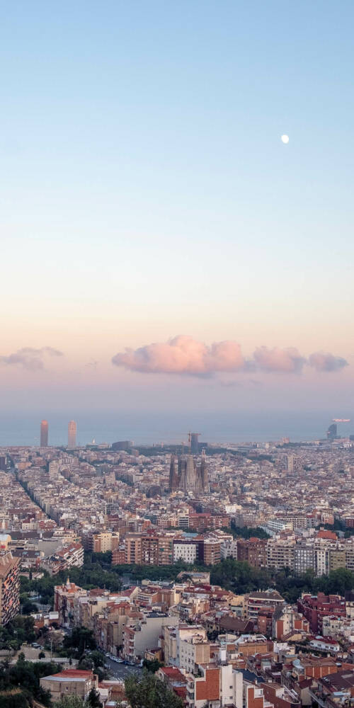 barcelona skyline